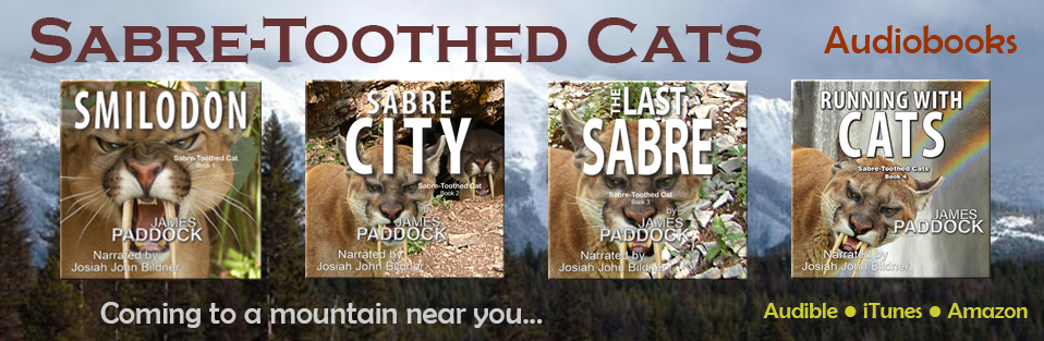 Sabre-Toothed Cats Audiobook Banner